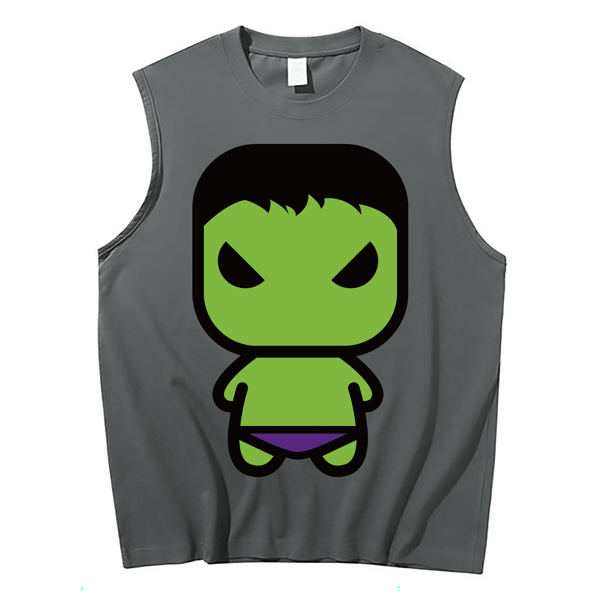 （画像用） アベンジャーズ The Avengers コットン100％タンクトップ（フロントプリント）